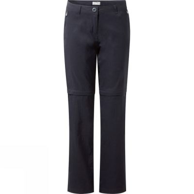 Pantalones Craghoppers Kiwi Pro Stretch Convertible Mujer Azul Marino - Chile ICA701458